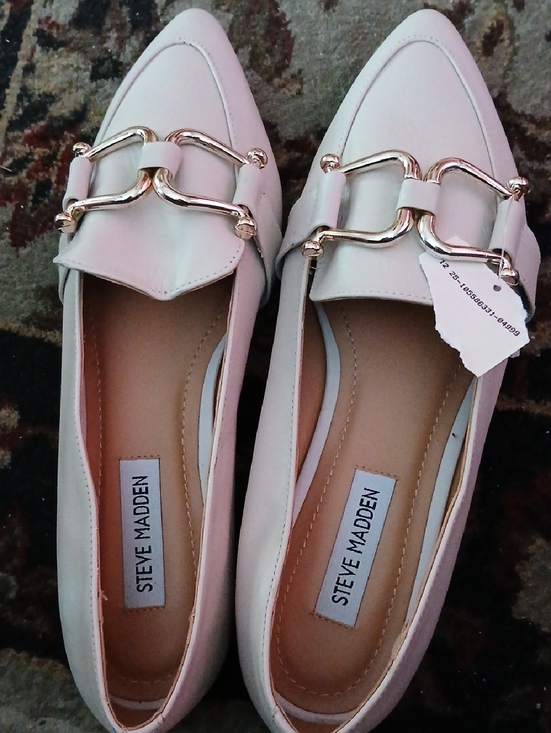 Steve Madden Shoes - STEVE MADDEN LENON Ivory WEDDING FLATS. NWT, Sz8
